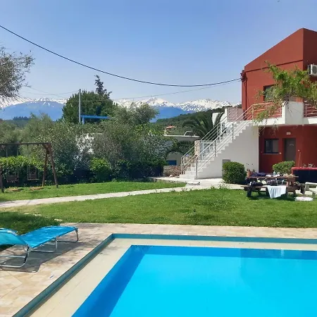 Mati- Cozy Apartment- Close To The Of Almyrida With A Shared Pool