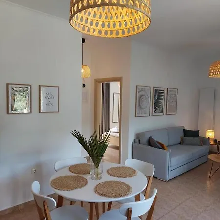 Mati- Cozy Apartment- Close To The Of Almyrida With A Shared Pool ハニア