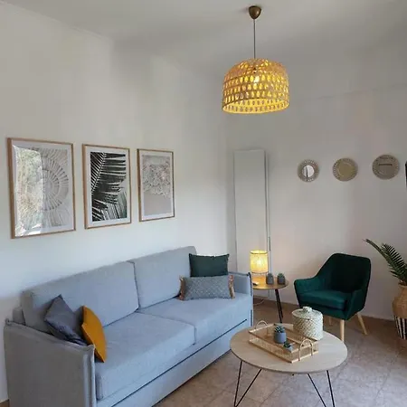 Mati- Cozy Apartment- Close To The Of Almyrida With A Shared Pool アパート ハニア
