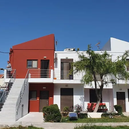 Mati- Cozy Apartment- Close To The Of Almyrida With A Shared Pool *