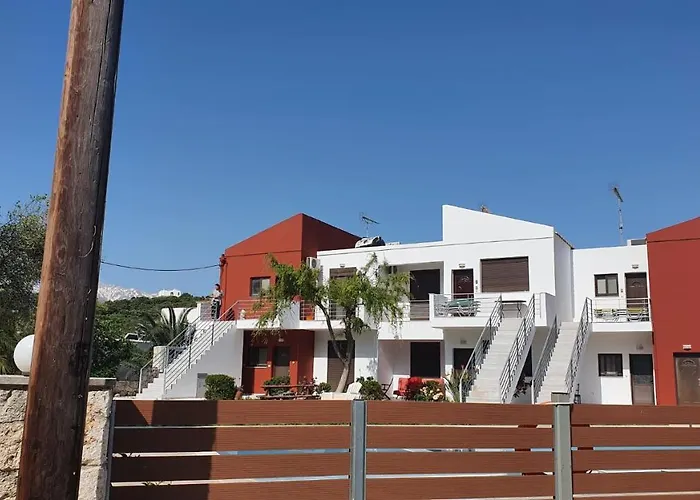 Mati- Cozy Apartment- Close To The Of Almyrida With A Shared Pool *