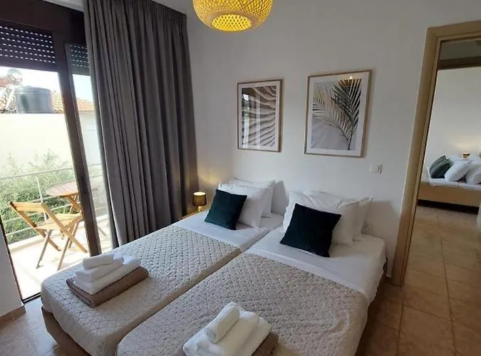 Mati- Cozy Apartment- Close To The Of Almyrida With A Shared Pool