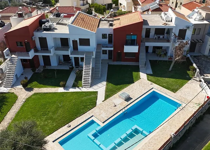 Mati- Cozy Apartment- Close To The Of Almyrida With A Shared Pool Lejlighed Chania (Crete)