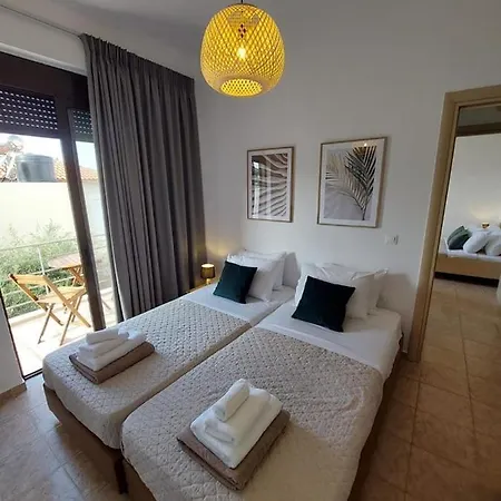 Mati- Cozy Apartment- Close To The Of Almyrida With A Shared Pool